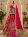 KcPc Beautiful Crepe Silk Printed Lehenga for Festive Wear BHUTA