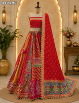 KcPc Beautiful Crepe Silk Printed Lehenga for Festive Wear BHUTA