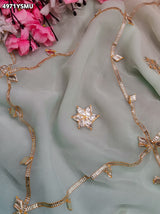KcPc Georgette Traditional Saree with Gotapatti Work MHS
