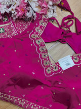 KcPc Stylish Cotton Silk Ready To Wear Blouse for Festive Wear PRD