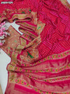 KcPc Designer Tissue SilkPatola Style Saree with Zari WorkRG