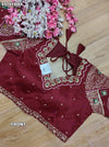 KcPc Designer Cotton Silk Ready To Wear Blouse with Tari WorkPRD