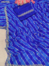 KcPc Premium Georgette Leheriya Saree with Peturn Work SWA