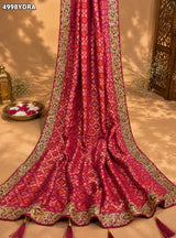 KcPc Traditional Georgette Banarasi Dupatta with Designer Embroidery