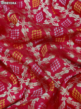 KcPc Traditional Georgette Banarasi Dupatta with Designer Embroidery