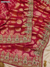 KcPc Georgette Banarasi Style Dupatta with Heavy Embroidery Work