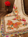 KcPc Premium Georgette Printed Style Saree with Beautiful Mirror WorkRJC