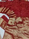 KcPc Traditional Bandhani Style Viscose Silk Saree with Elegant Zari Weaving SSM