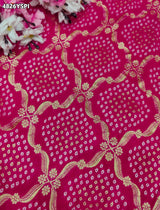 KcPc Traditional Banarasi Style Georgette Saree with Beautiful Zari WeavingVKFH