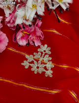 KcPc Designer Georgette Saree with Embroidery Work for Festive Wear GAN