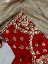 KcPc Designer Tissue Silk Saree with Heavy Embroidery WorkHSE