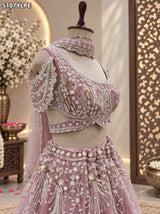 KcPc Party Wear Designer Tissue Silk Lehenga with Embroidery Work