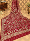KcPc Banarasi Style Silk Saree with Zari Weaving for Festive Wear