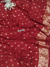 KcPc Banarasi Style Silk Saree with Zari Weaving for Festive Wear