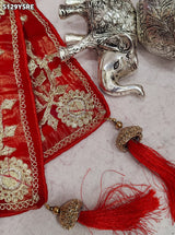 KcPc Traditional Ho Creap Silk Saree with Embroidery Work for Festive Wear