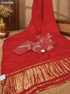 KcPc Designer Gaji Silk Saree with Zari Pallu Work for Festive Wear