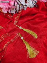 KcPc Designer Gaji Silk Saree with Zari Pallu Work for Festive Wear