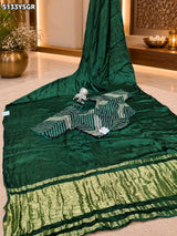 KcPc Gaji Silk Traditional Designer Saree with Zari Pallu for Special Occasions