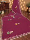 KcPc Georgette Traditional Style Saree with Gotapatti Work for Festive Wear