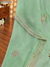 KcPc Designer Traditional Georgette Saree with Gotapatti Work for Festive Celebrations