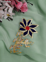 KcPc Designer Traditional Georgette Saree with Gotapatti Work for Festive Celebrations