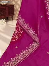 KcPc Gaji Silk Bandhani Saree with Traditional Gotapatti Work
