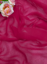 KcPc Georgette Designer Saree with Gota Work for Festive Wear