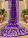 KcPc Traditional Art Silk Bandhani Dupatta with Zari Weaving