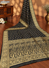KcPc Banarasi Silk Festive Saree with Elegant Traditional Zari Weaving