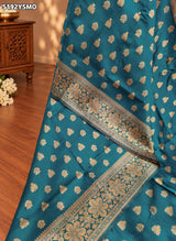 KcPc Banarasi Silk Saree with Traditional Zari Weaving