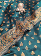 KcPc Banarasi Silk Saree with Traditional Zari Weaving