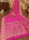 KcPc Traditional Banarasi Silk Saree with Zari Weaving and Blouse