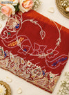 KcPc Traditional Ojariya Pila Chunri with Intricate Zardoji Work