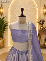 KcPc Tissue Silk Traditional Lehenga with Gotapatti Work for Festive WearRRF