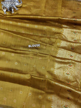 KcPc Banarasi Silk Traditional Saree with Banarasi Zari Weaving and Blouse for Festive Wear