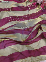 KcPc Tissue Silk Designer Office Wear Saree with Diamond Work and Blouse