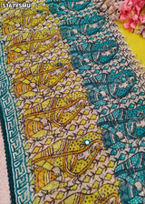 KcPc Georgette Printed Style Designer Festive Saree with BlouseSWC