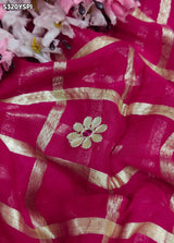 KcPc Georgette Gharchola Gotapatti Festive Wear Saree with BlousePDM
