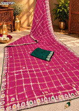 KcPc Georgette Gharchola Gotapatti Festive Wear Saree with BlousePDM