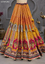 KcPc Crepe Silk Printed Lehenga with Cutdana Embroidery Work for Festive WearBHUTA