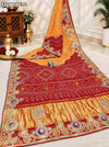 KcPc Gaji Silk Traditional Gotapatti Work Saree for Women with BlouseRGC