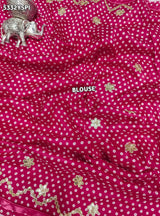 KcPc New Munga Silk Designer Saree with Traditional Gotapatti Work AMT