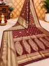 Kcpc Banarasi Silk Designer Zari Weaving Saree with Blouse for Festive Occasions KOKI