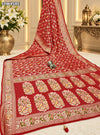 KcPc Traditional Georgette Meenakari Style Saree with Rich Zari Weaving MOHI