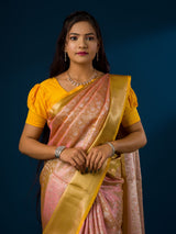 Tissue Silk Banarasi Zari weaving Saree