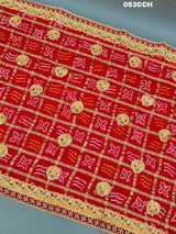 KcPc Exclusive Pure Gaji Silk Gharchola Bandhni OdhnaChunri
