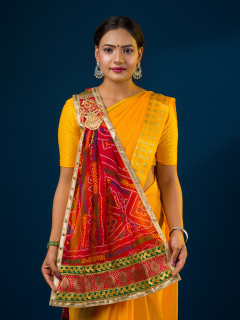 KcPc New Designer Half-part Chunri 34 NR