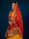 KcPc Marwadi Chunri Stole Georgette FabricZHR