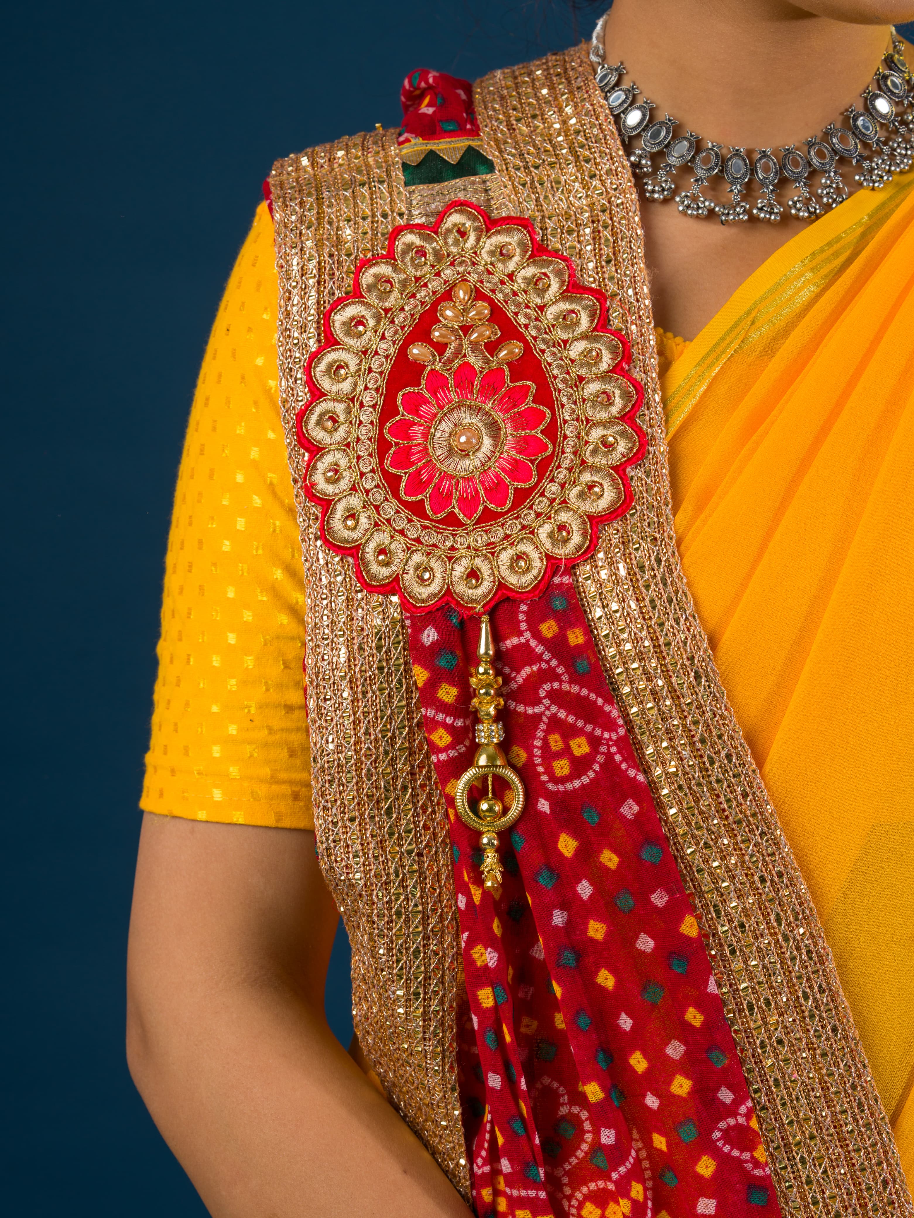 KcPC New Designer Half-part Chunri Cotton RSC