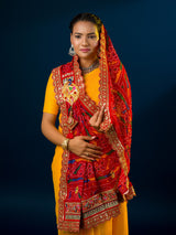 KcPc Latest Georgette Marwadi Broach stole
